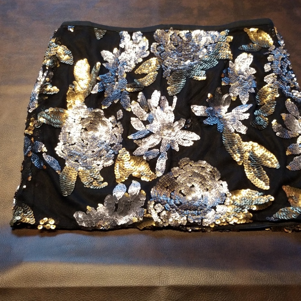 Sequin skirt